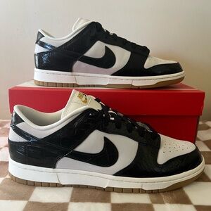 Nike Dunk Low LX Sneakers Phantom/Black/Sail FJ2260-003 Women's Sz 12 BNIB